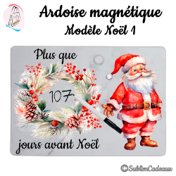 Ardoise magnétique - Noël -...