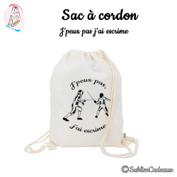 Sac à cordon : Escrime