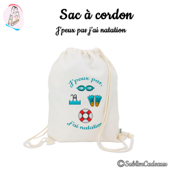 Sac à cordon : Natation