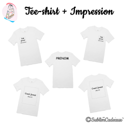 Tee-shirt + Impression