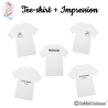 Tee-shirt + Impression