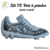 Kit 3D bois à peindre - Football