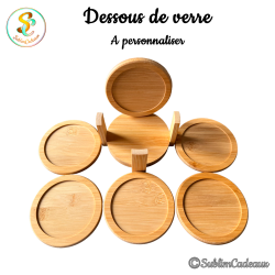 Sous-verres à personnaliser