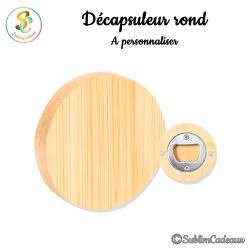 Décapsuleur rond magnétique...