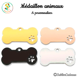 Médaillon pour animaux à...