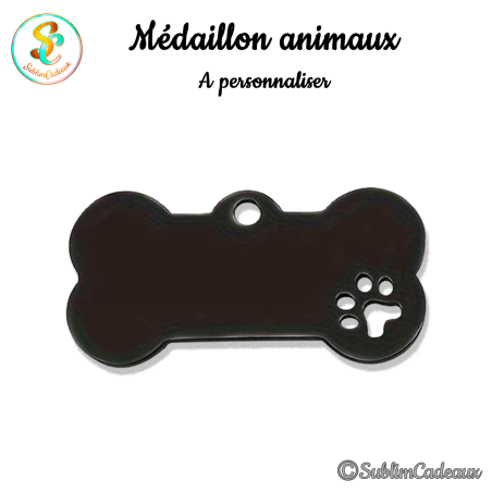 Médaillon pour animaux à personnaliser