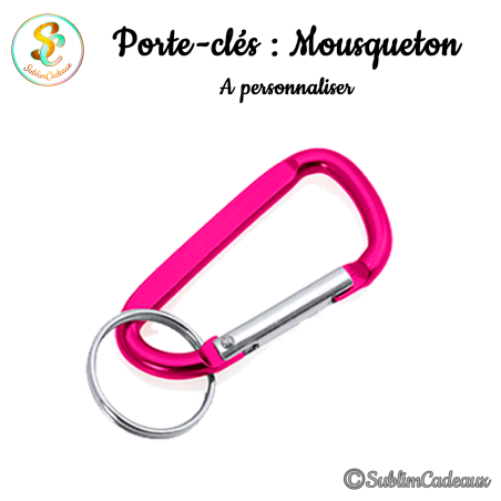 Porte-clés : Mousqueton