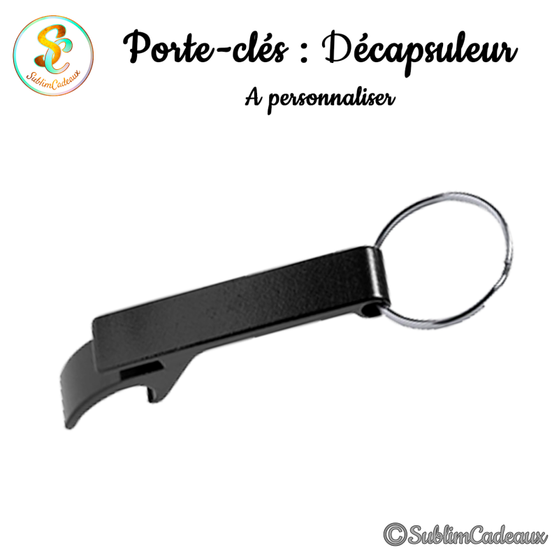 Porte-clés : Décapsuleur