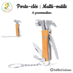 Porte-clés : Multi-outils