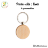 Porte-clés : Bois