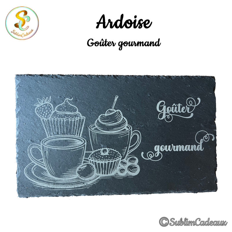Ardoise - Goûter gourmand