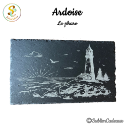 Ardoise - Phare & Coucher...