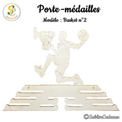 Porte-médailles Basket 2