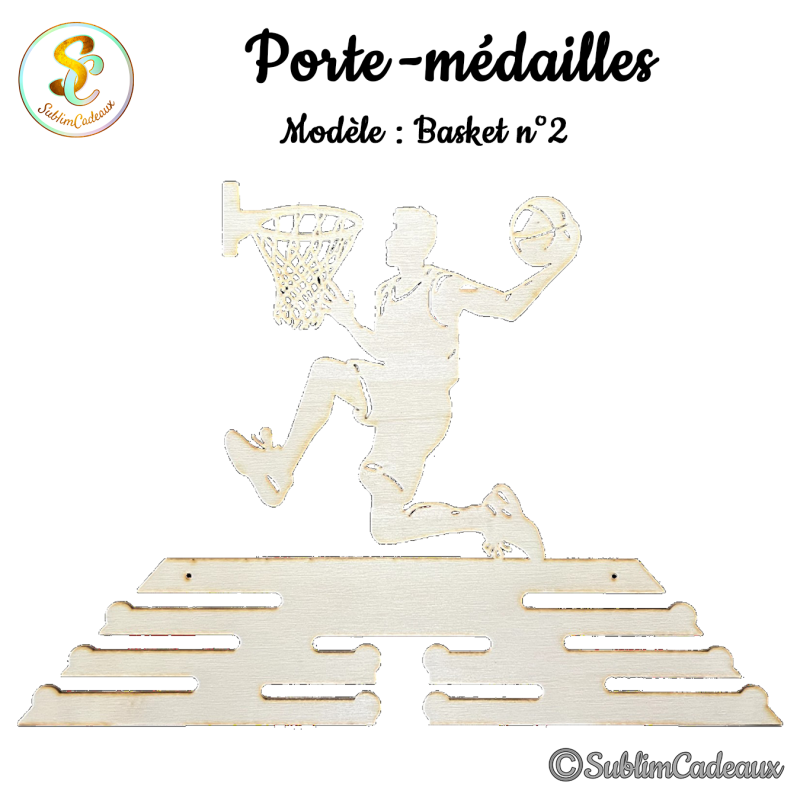 Porte-médailles Basket 2