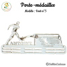 Porte-médailles Foot 3