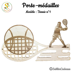 Porte-médailles Tennis 1