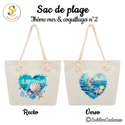 Mer & coquillages - Modèle 2
