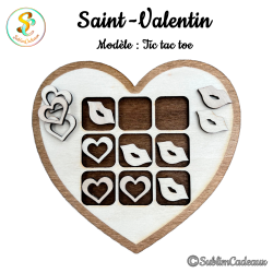 Saint-Valentin : Morpion