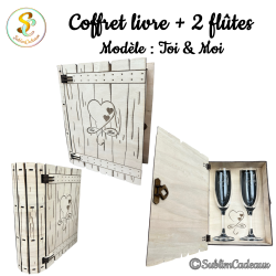 Coffret en forme de livre...