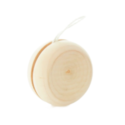 Yoyo en bois brut personnalisable avec prénom ou motif – SublimCadeaux