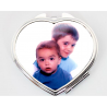 Miroir Cœur à personnaliser