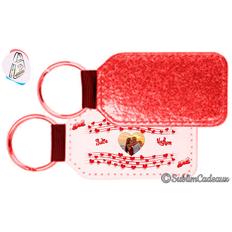 Porte-clés Glitter (paillettes)