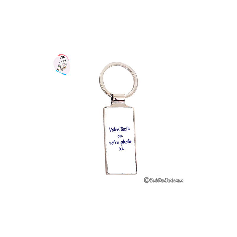 Porte-clés rectangle
