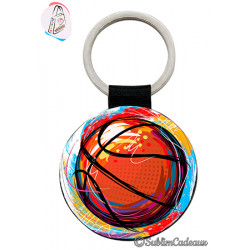Porte-clés rond Double Face...