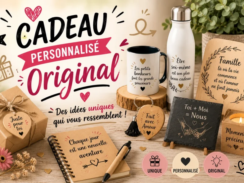 Cadeau personnalisé original